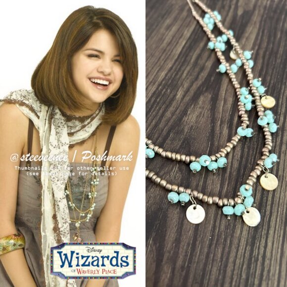 Two-Layer Beaded Necklace ASO Alex Russo - Picture 2 of 7